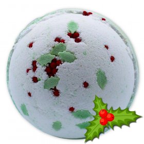 Christmas Bath Bomb - Holly Berry & Mistletoe Christmas Bath Bomb - Holly Berry & Mistletoe